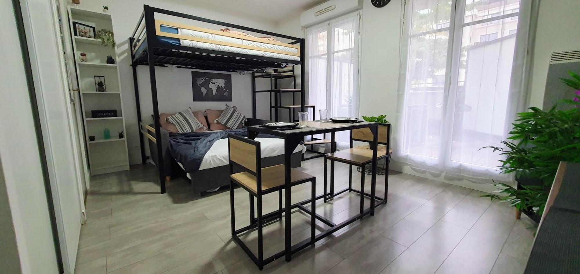 Апартаменти Studio - 1 Min Rer - 10Min Disney & 30 Min Paris - Free Parking & Wifi Бюссі-Сен-Жорж Екстер'єр фото