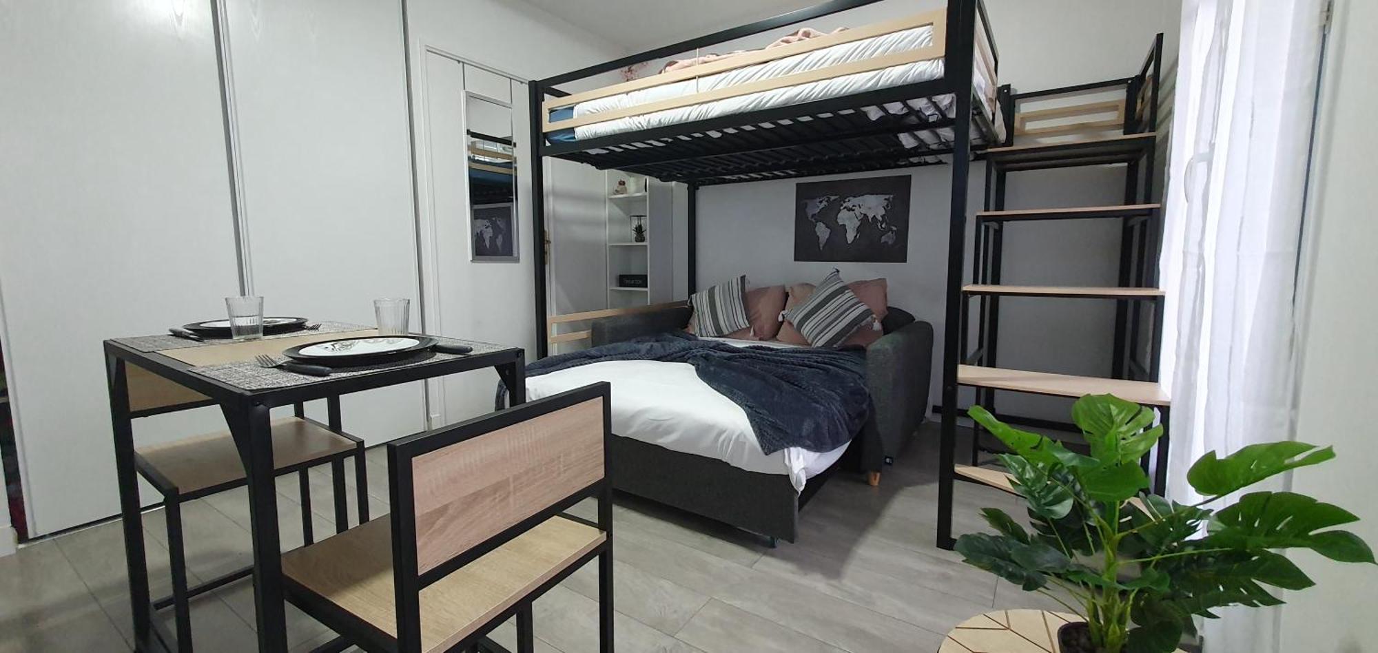 Апартаменти Studio - 1 Min Rer - 10Min Disney & 30 Min Paris - Free Parking & Wifi Бюссі-Сен-Жорж Екстер'єр фото